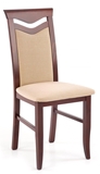 Show details for Halmar Chair Citrone To Walnut / Beige