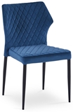 Show details for Halmar Chair K331 Dark Blue