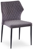 Show details for Halmar Chair K331 Dark Grey