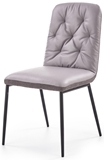 Show details for Halmar Chair K340 Grey/Black