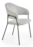Show details for Halmar Chair K359 Light Grey