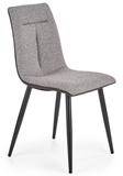 Show details for Halmar Chair K374 Light Grey/Black