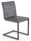 Show details for Halmar Chair K376 Dark Grey