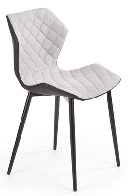 Picture of Halmar Chair K389 Light Grey/Black