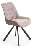 Show details for Halmar Chair K393 Gray/Brown