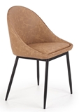 Show details for Halmar Chair K406 Brown