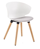 Show details for Halmar K308 Chair White/Gray