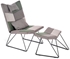 Picture of Halmar Remix Fotel Chair With Ottoman Grey