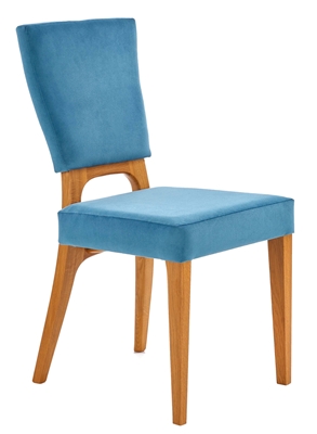 Picture of Halmar Wenanty Chair Honey Oak/Marine