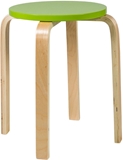 Show details for Stool Home4you Sixty-1 Green / Natural 10153
