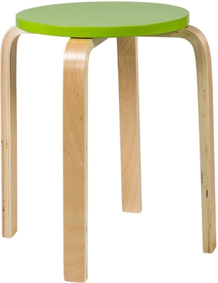 Picture of Stool Home4you Sixty-1 Green / Natural 10153