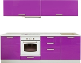 Show details for Kitchen set MN Prestiz Purple, 2.4 m