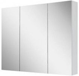 Show details for Sanservis Bakendal-80 Cabinet with Mirror White 80x80cm