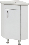 Show details for Sanservis Corner Cabinet with Basin White 41.5x80x41.5cm