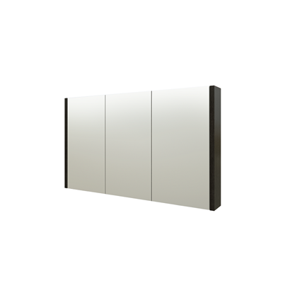 Picture of CABINET WITH MIRROR 1400601 VERONA90 BLACK