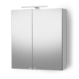 Show details for MIRROR CABINET RIVA SV61-2 WHITE