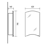 Picture of HANGING BATHROOM CABINET SV42 (RIVA)
