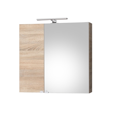 Picture of Bathroom cabinet with mirror Riva Sonoma SV70 70x15x67,5cm 16,85kg