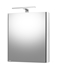 Picture of Bathroom cabinet with mirror Riva SV55-3, white