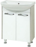 Show details for Sanservis Sirius-60 Cabinet with Basin Arteco-60 Orfeo 60x84.5x44cm