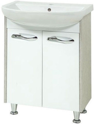 Picture of Sanservis Sirius-60 Cabinet with Basin Arteco-60 Orfeo 60x84.5x44cm