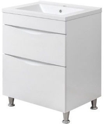 Picture of Sanservis Smile-80 Cabinet with Basin Como-80 White 80x82x45cm