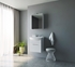 Picture of Bathroom cabinet Riva SA55-3 51x35x61cm, white