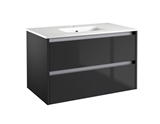 Show details for VERONA CABINET WITH SINK VR80-W2DRA