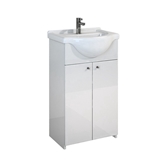 Show details for Washbasin with cabinet for bathroom Go-On 166043 81,5x47,5cm 12,3kg, white