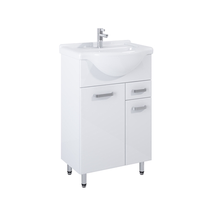 Picture of CABINET WITH OFF EVE 55 2D 1DR WHITE167051
