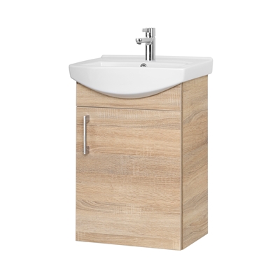 Picture of CABINET WITH SINK SA45-18 SONOMA (RIVA)