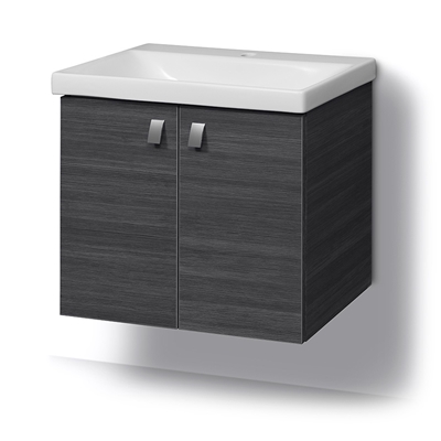 Picture of CABINET WITH SINK SA63-9A grey (RIVA)