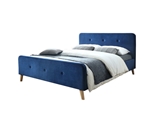 Show details for Gulta Signal Furniture Malmo Navy Blue, 160 x 200 cm