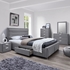 Picture of Home4you Caren Bed w/ Mattress Olympia Top 160x200cm Grey