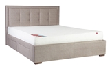 Show details for Home4you Duke New Bed w/ Mattress Olympia Top 160x200cm Beige