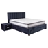 Picture of Home4you Grace Bed + Harmony Duo Mattress 160x200cm Blue