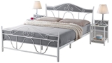 Show details for Signal Meble Bed Denver White