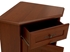 Picture of Black Red White Kent Chest Of Drawers 60x90.5x60.5cm Chestnut