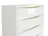 Picture of Black Red White Pori Chest Of Drawers White/Oak