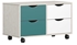 Picture of Black Red White Stanford Chest Of Drawers Grey/Turquoise