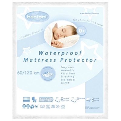 Picture of Bertoni Lorelli Waterproof Protector For Mattresses/Strollers 60x120cm