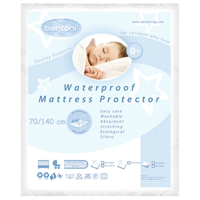 Picture of Bertoni Lorelli Waterproof Protector For Mattresses/Strollers 70x140cm
