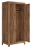 Picture of Black Red White Gent Wardrobe Stirling Oak