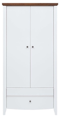 Picture of Black Red White Kalio Wardrobe SZF2D2S White