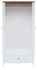 Picture of Black Red White Kalio Wardrobe SZF2D2S White