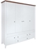 Picture of Black Red White Kalio Wardrobe SZF6D2S White