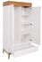 Picture of Black Red White Kioto Wardrobe White/Oak