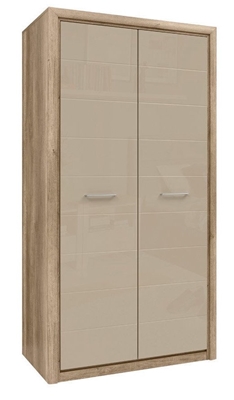 Picture of Black Red White Koen 2 Wardrobe Oak/Grey Sand