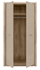 Picture of Black Red White Koen 2 Wardrobe Oak/Grey Sand