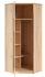 Picture of Black Red White Namek Corner Wardrobe Beech/White/Grey